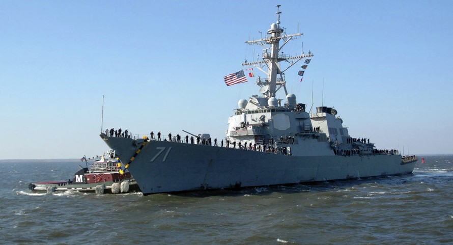 Mỹ tăng cường hải quân tới căn cứ Tây Ban Nha làm gì?