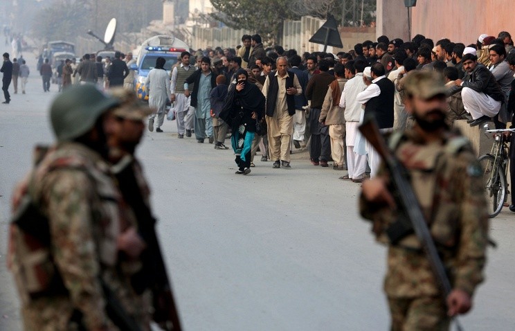 Lực lượng an ninh Pakistan phong tỏa hiện trường