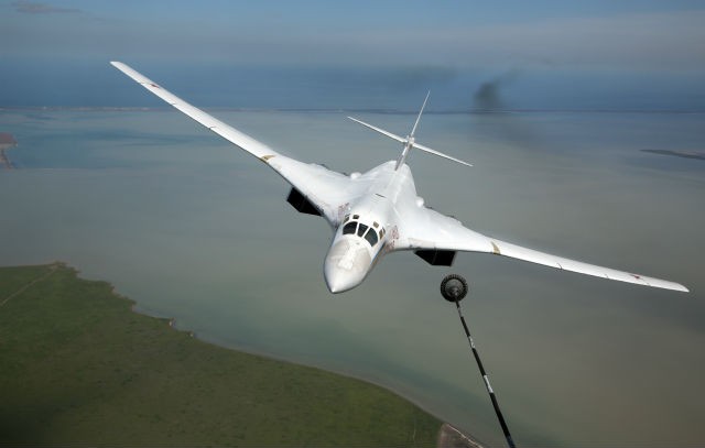 Máy bay ném bom Tu-160 của Nga (Ảnh: Tupolev)