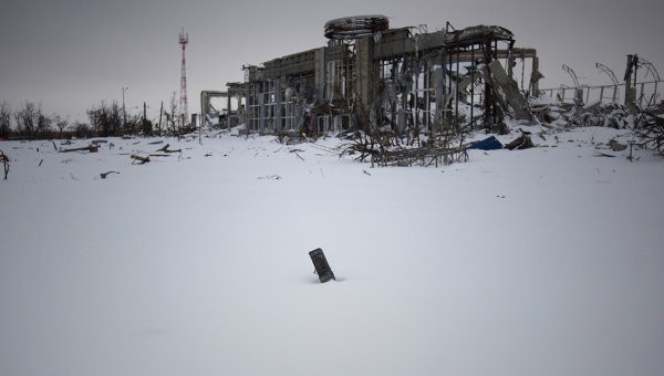 Sân bay Donetsk hoang tàn do các cuộc xung đột