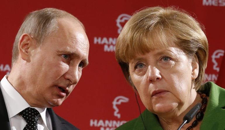 Thủ tướng Đức Angela Merkel khẳng định việc Tổng thống Putin không được mời tham dự Hội nghị G7