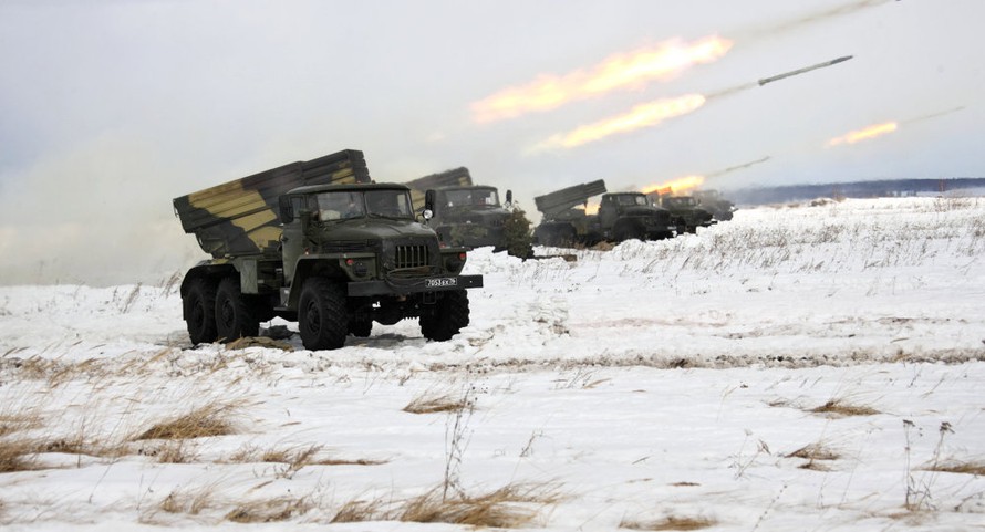 Các đơn vị tên lửa Nga tập trận bất thường