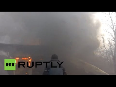 [VIDEO] Khói lửa bao trùm Mariupol