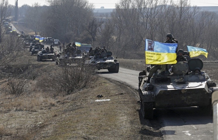 Binh sĩ quân đội Ukraine tham chiến tại miền Đông nước này