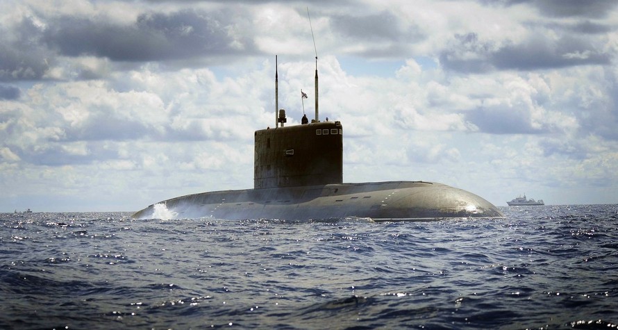 Một tàu ngầm Kilo của Hải quân Nga
