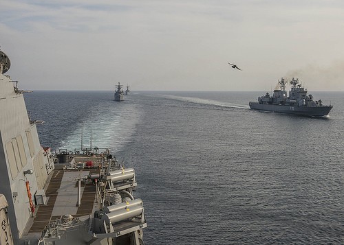 Nhìn gần chiến hạm NATO tập trận trên Biển Đen