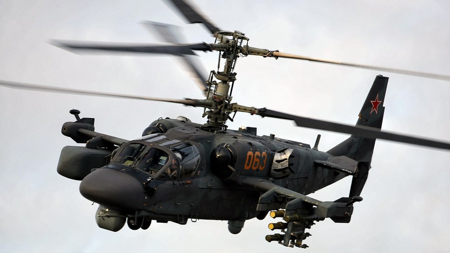 Trực thăng Ka-52 Alligator uy lực ra sao?