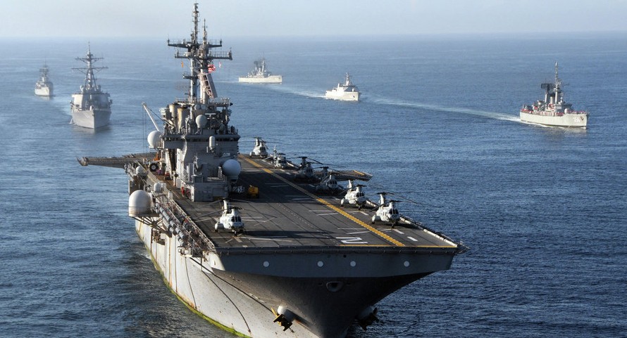 60% tàu chiến Mỹ hiện diện ở Thái Bình Dương và Ấn Độ Dương