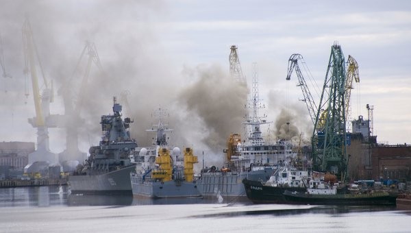 [VIDEO] Hỏa hoạn trên tàu ngầm hạt nhân 949 Antei của Nga