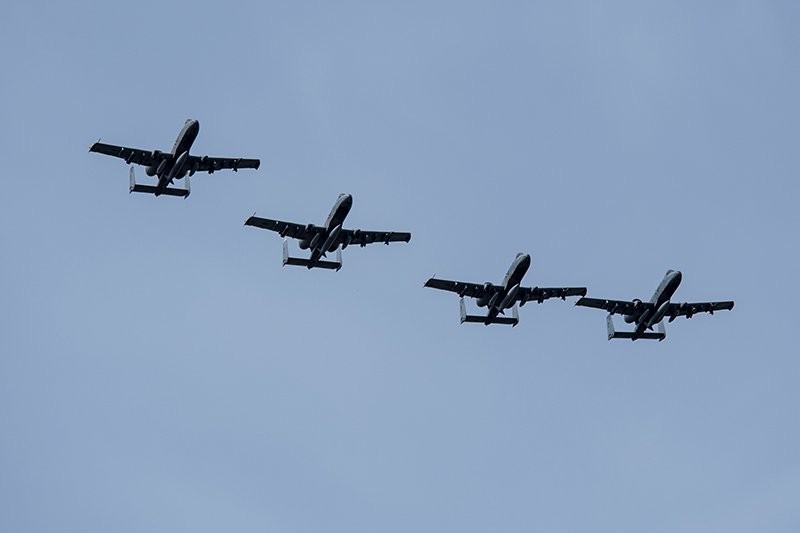 Mỹ đưa nhiều máy bay ‘thần sấm’ A-10 tới Estonia
