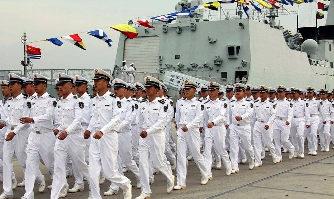 Chiến hạm Trung Quốc lần đầu tham gia Ngày Chiến thắng ở Nga