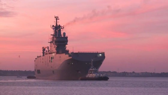 Pháp bác thông tin bán tàu Mistral cho Trung Quốc