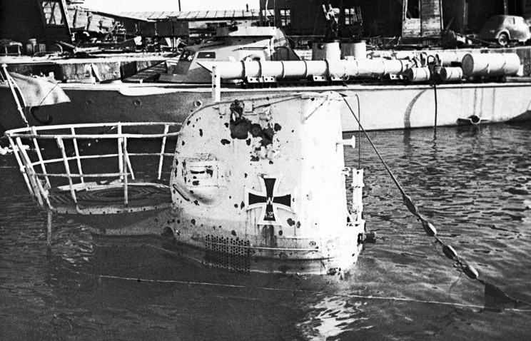 Tàu ngầm Đức lộ diện sau gần 100 năm vùi dưới lòng đại dương