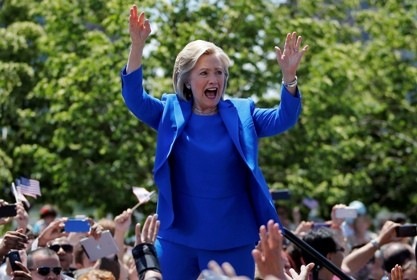 Ứng cử viên Tổng thống của Đảng Dân chủ Hillary Clinton