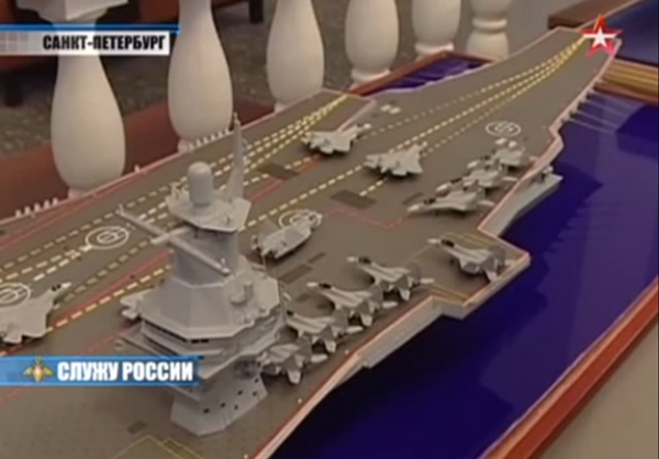 Hé lộ sức mạnh của siêu tàu sân bay Nga