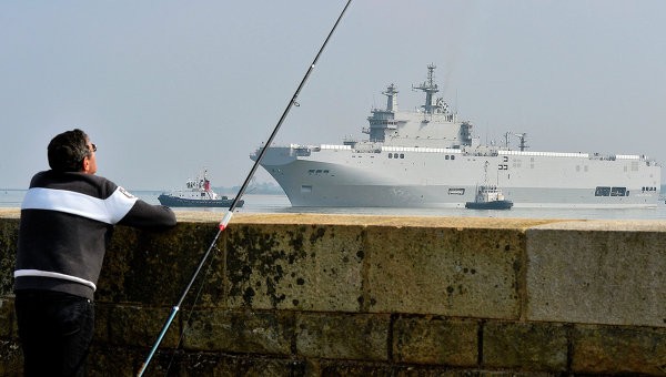 Một trong 2 tàu chiến Mistral không được Pháp bàn giao cho Nga
