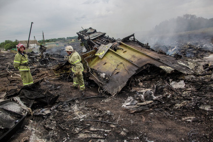 Xuất hiện video thời khắc máy bay MH17 gặp nạn