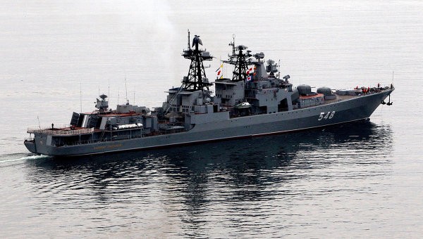 Tận thấy sát thủ săn ngầm Đô đốc Pantelev tác chiến trên biển