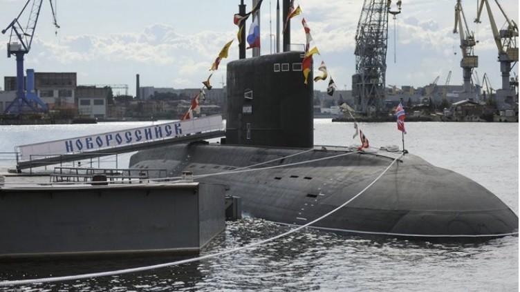 Tàu ngầm Novorossiysk thuộc Hạm đội Biển Đen 