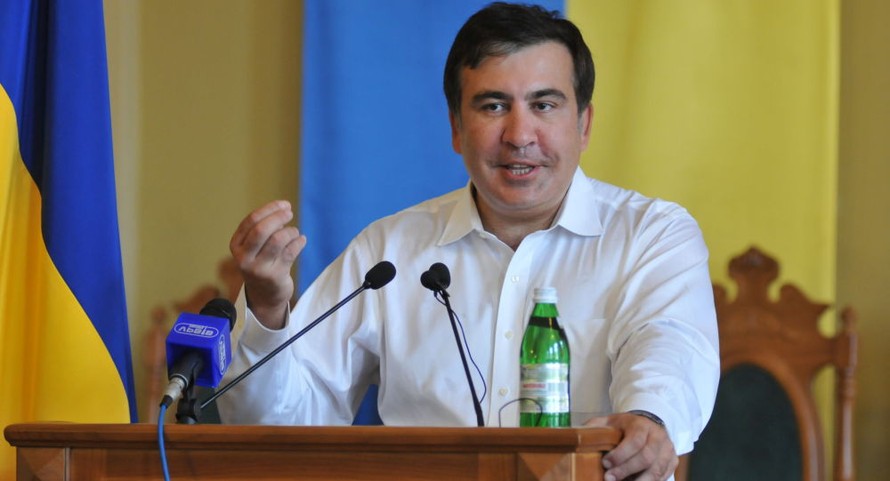 Tỉnh trưởng tỉnh Odessa, ông Mikhail Saakashvili
