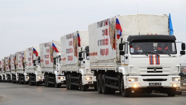 Nga tiếp tục gửi đoàn xe viện trợ nhân đạo sang Ukraine bất chấp phản ứng của chính quyền Kiev