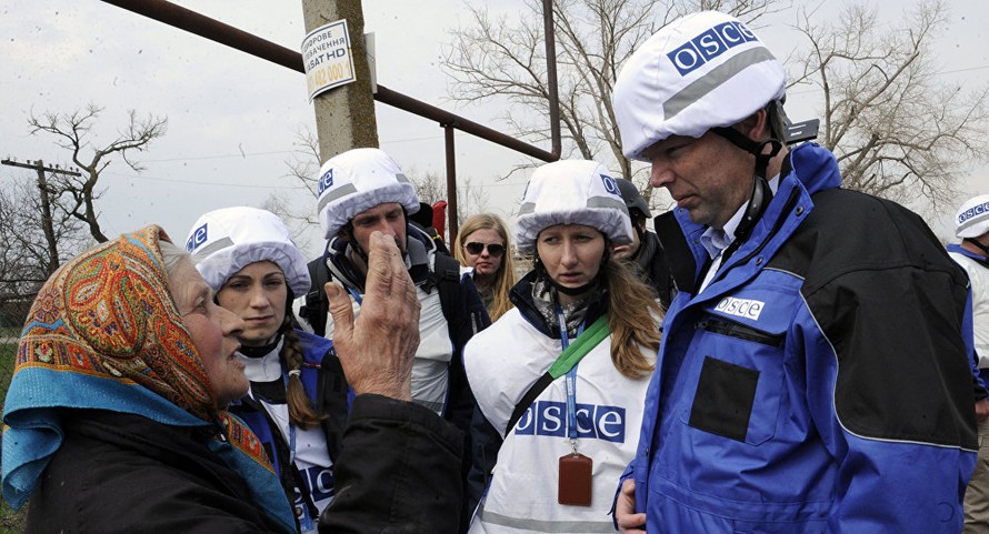 Phái bộ OSCE tiếp xúc với người dân vùng xung đột phía Đông Ukraine