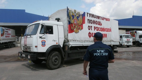 Một tuần, Nga đưa 2 đoàn xe nhân đạo sang miền Đông Ukraine