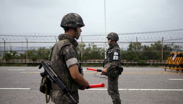 Mỹ và Hàn Quốc ngừng cuộc tập trận trong bối cảnh tình hình khu vực leo thang căng thẳng. Ảnh: Reuters