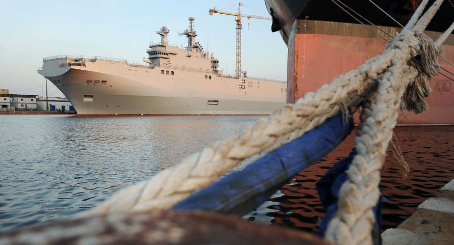 Pháp đã chi trả cho Nga hơn 1 tỷ euro do sự đổ vỡ hợp đồng tàu Mistral