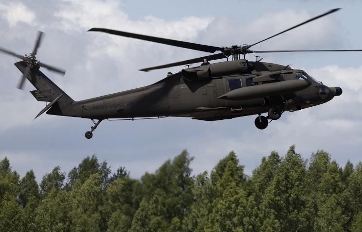 ‘Diều hâu đen’ UH-60 Black Hawk. Ảnh: AP
