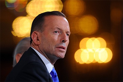 Cựu Thủ tướng Australia Tony Abbott. Ảnh: Xinhua