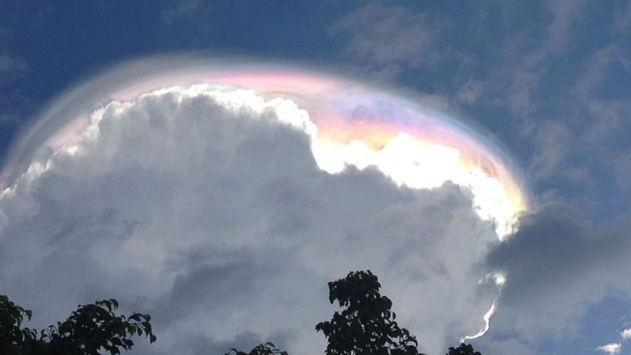 Mây lạ xuất hiện trên bầu trời Costa Rica