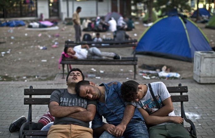Vấn đề người di cư tiếp tục đặt ra những thách thức mới cho châu Âu. Ảnh: AP