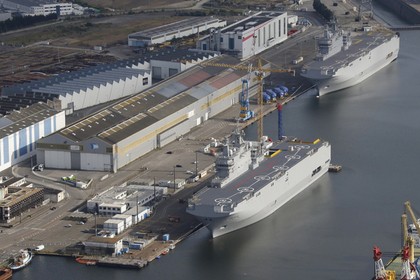 Ai Cập sẽ sở hữu cặp tàu Mistral của Pháp? Ảnh: Reuters