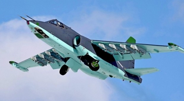 Cường kích Su-25 của không quân Nga. Ảnh: Unian