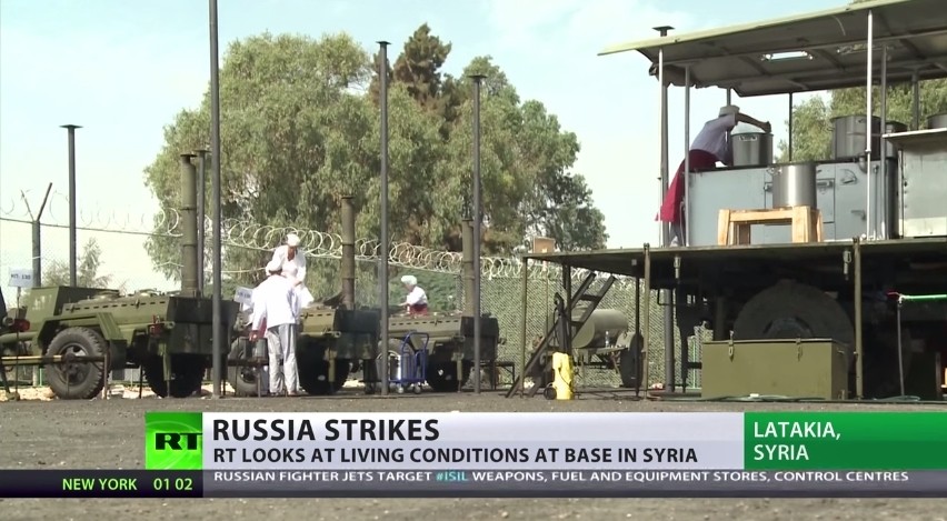 [ẢNH] Hậu cần căn cứ quân sự Nga ở Syria