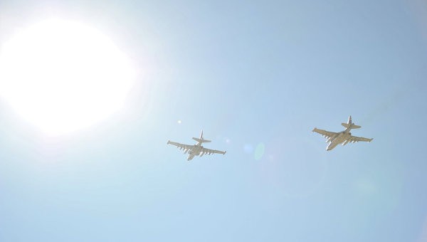 Không quân Nga tham chiến ở Syria. Ảnh: RIA Novosti