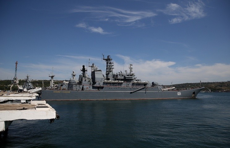 Hạm đội Biển Đen khẳng định sự cố mất điện ở Crimea không ảnh hưởng tới khả năng chiến đấu của Hạm đội. Ảnh: Tass