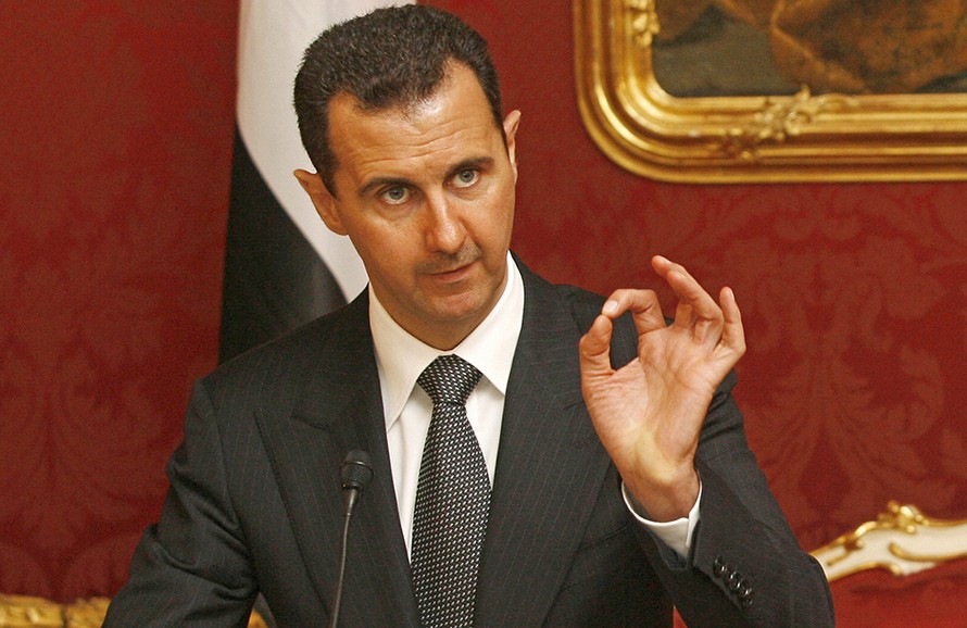 Tổng thống Syria Bashar al-Assad. Ảnh: AP