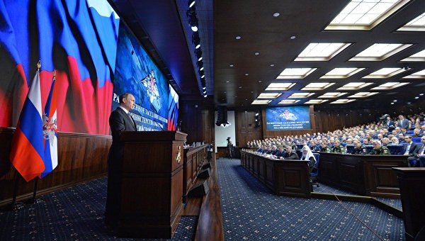 Tổng thống Nga Putin lệnh triệt tiêu các mối đe dọa binh lực Nga ở Syria. Ảnh: RIA Novosti