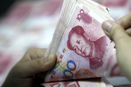 Trung Quốc tiếp tục phá giá đồng Nhân dân tệ. Ảnh: Xinhua