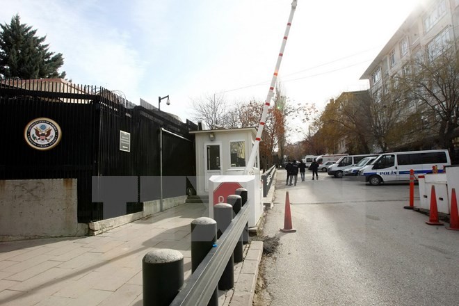 Đại sứ quán Mỹ tại Thổ Nhì Kỳ. Ảnh: TTXVN