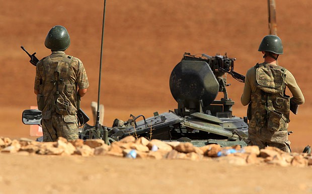 Thổ Nhĩ Kỳ tuyên bố rút quân khỏi Iraq. Ảnh: Telegraph