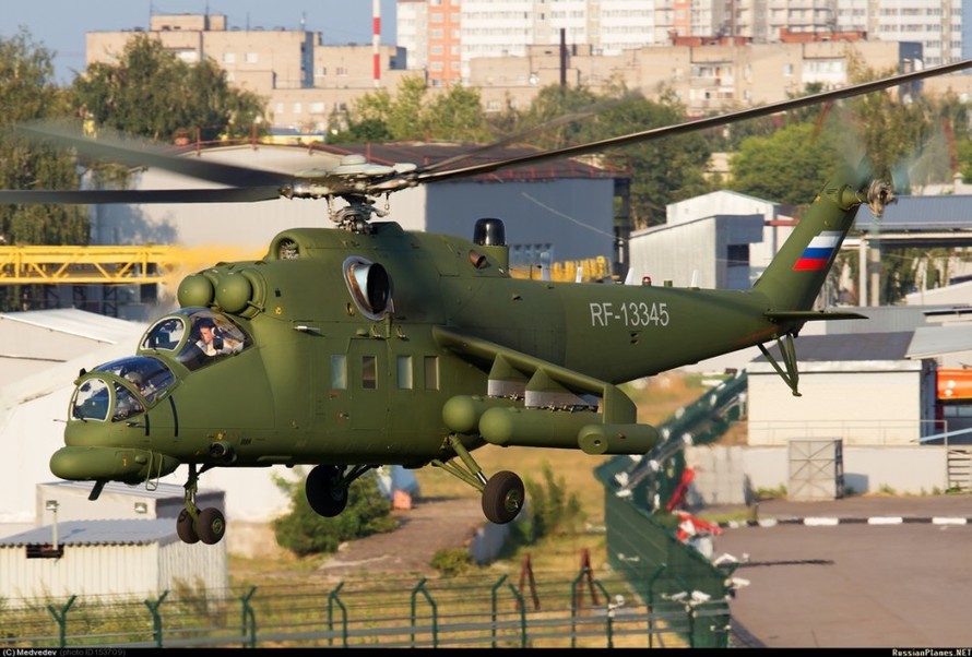 [ẢNH] Hé lộ sức mạnh trực thăng tuyệt mật Mi-35MS