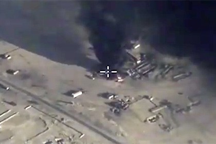 [VIDEO] Nga không kích dữ dội đoàn xe chở dầu của IS