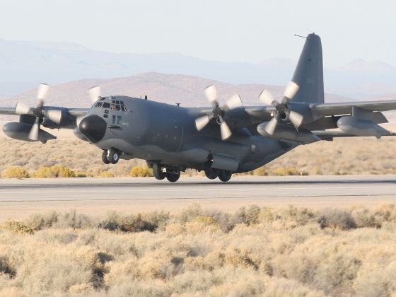 Máy bay vận tải quân sự C-130 Hercules. Ảnh: AP 