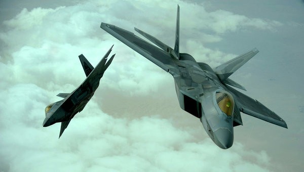 Chiến đấu cơ F-22 của không quân Mỹ. Ảnh: Bộ Quốc phòng Mỹ
