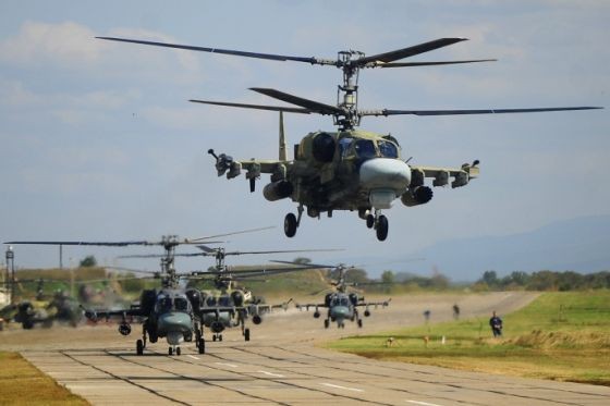 Trực thăng tấn công lừng danh Ka-52 sắp có mặt tại Syria. Ảnh: Tass