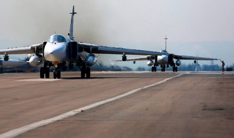 Không quân Nga hỗ trợ tích cực cho hoạt động quân sự của quân đội Syria. Ảnh: Tass