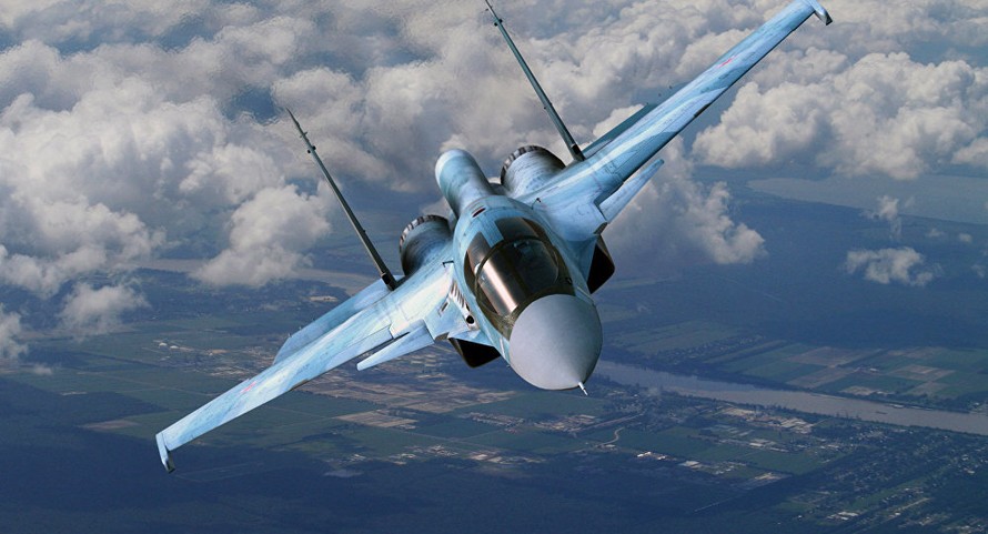 Tiêm kích - ném bom Su-34 của không quân Nga. Ảnh: Sputnik